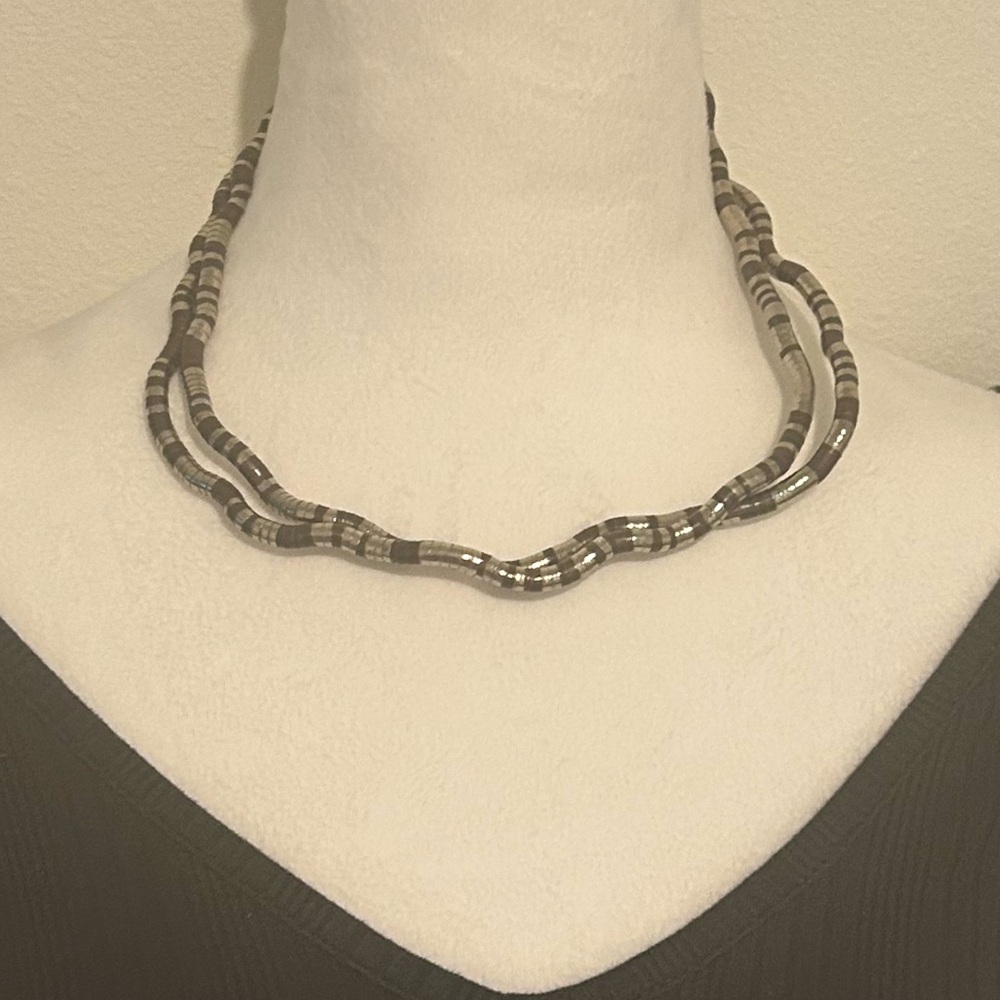 Multi-Metal Bendable Statement Piece - image 1